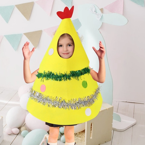 Kids Easter Party DIY Felt Costume Hat Cartoon Chicken Rabbit Performance Prop Funny Festival Dress Up Accessories