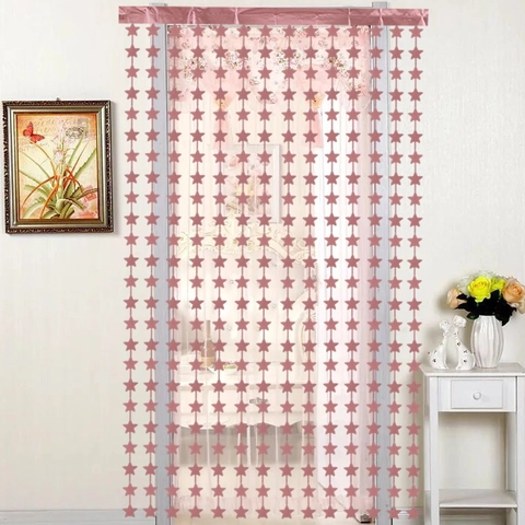 Metallic Star Foil Fringe Curtain For Birthday Party Backdrop Pentagram Rain Silk String Home Decor Celebration Wall Decor