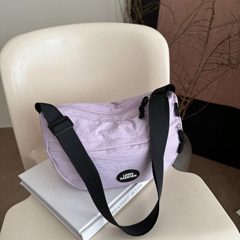 Borsa da Petto per Bambini Ragazzi Ragazze Trendy Stile Coreano Street Crossbody Bag Tessuto Oxford Marsupio alla Moda Piccola Tracolla