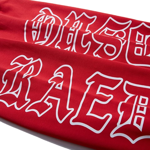 Sweat-shirt Homme Grande Taille Imprimé Lettres Gothiques Col Rond Ample Streetwear Mode Mélange Coton Manches Longues