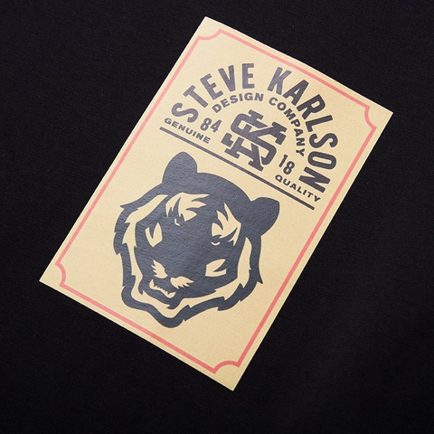 Heren Grote Maat Katoenen T-shirt Korte Mouw Streetwear Tijger Print Grafisch Los Casual Ademend Ronde Hals Tee Top