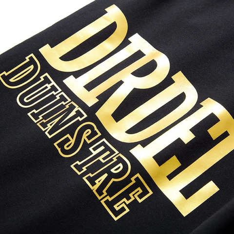 Men Plus Size Sweatpants Gold Foil Letter Printing Joggers Loose Fit Cotton Blend Athletic Sports Pants Streetwear Jogging Bottoms