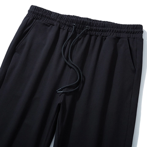 Pantaloni Sportivi da Uomo Taglie Forti in Cotone Vestibilità Comoda Vita Elastica con Coulisse Pantaloni Tuta Casual Gamba Dritta