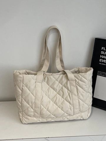 Mode Gesteppte Rautenmuster Tote Bag Große Kapazität Bestickte Umhängetasche Damen Casual Pendler Einkaufstasche Handtasche