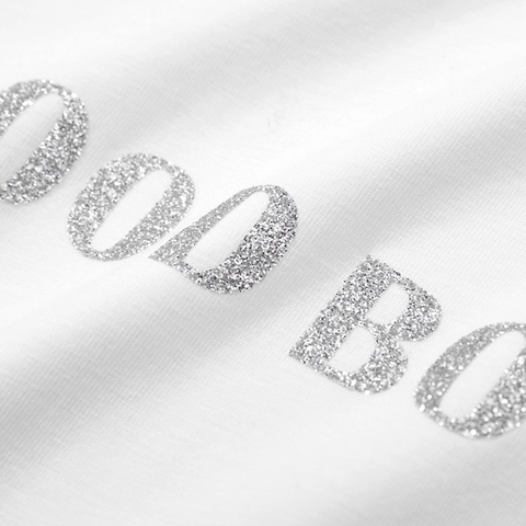 Plus Size Men Cotton Blend T-Shirt Glitter Letter Printed Loose Casual Short Sleeve Top Oversized Men Fashion Streetwear Tees
