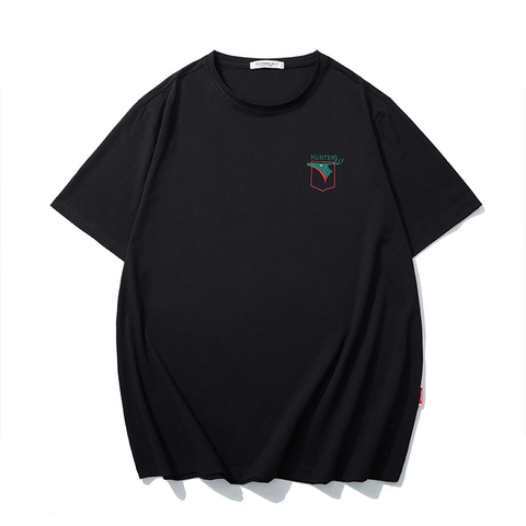 Heren Grote Maten Beren Borduurwerk Strass T-Shirt Los Casual Korte Mouw Katoenmix Top Zomer Mode Oversized Tee