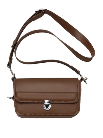Minimalist PU Leather Crossbody Square Bag For Women Korean Retro Solid Color Flap Shoulder Bag With Adjustable Strap