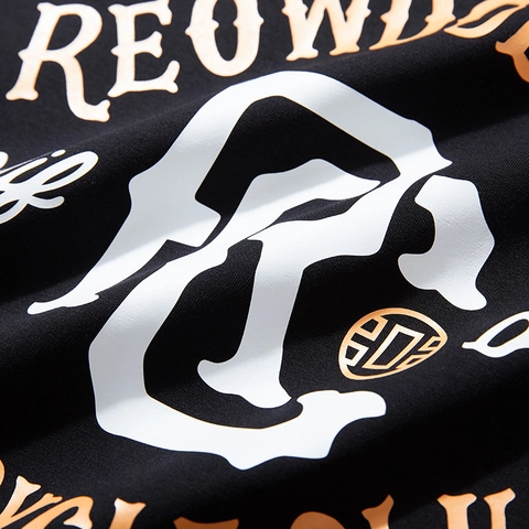Sudadera de Talla Grande para Hombre Oversized Estampado de Letras Algodón Fleece Pullover Deportivo Casual Retro Americano Invierno