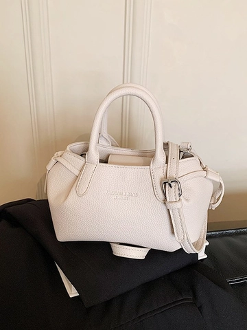 Mode Litschi-Struktur PU-Leder Tote Handtasche Für Damen Metall Kordelzug Schulter Umhängetasche Elegante Pendler Top Griff Tasche