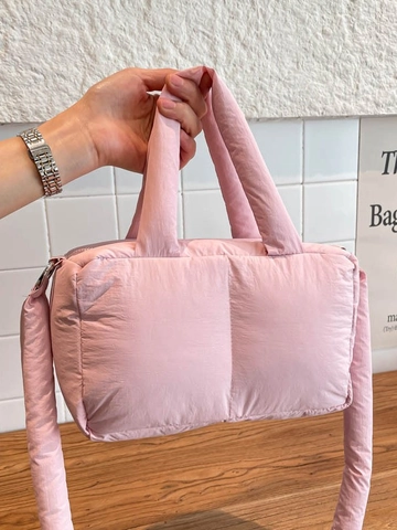 Damen Gesteppte Puffer Tote Bag Große Kapazität Cloud Umhängetasche Weich Gepolsterte Schultertasche Mode Handtasche