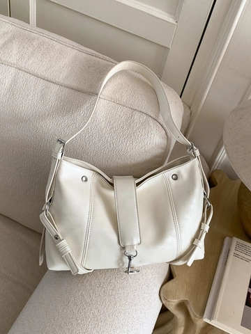 Borsa Hobo in Pelle PU Vintage da Donna Minimalista di Grande Capacità Borsa a Tracolla Con Tracolla Regolabile per Lavoro Quotidiano