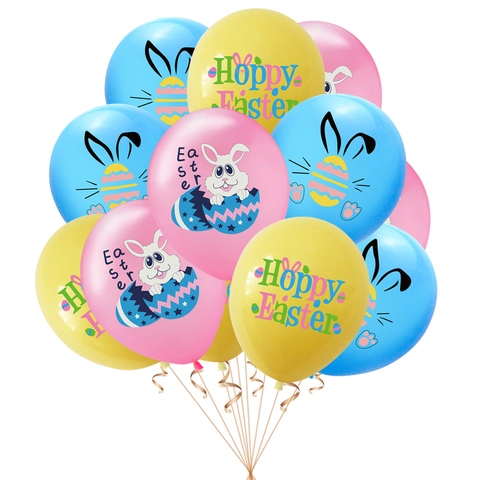 Ostern Latexballons Hase Ei Bedruckt Party Dekorationen Festliche Feier Partyzubehör Für Kinder Erwachsene Home Decor