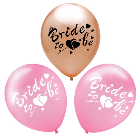 Palloncini in Lattice Bride To Be Oro Rosa Rosa per Matrimonio Addio al Nubilato Festa Decorazione Team Bride Cuore Corona