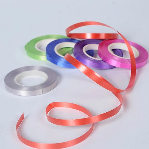Satin Ballonband Dekoratives Buntes Band Für Hochzeitsfeier Geburtstag Feier Ballon Schnur Bindeband Bandrolle