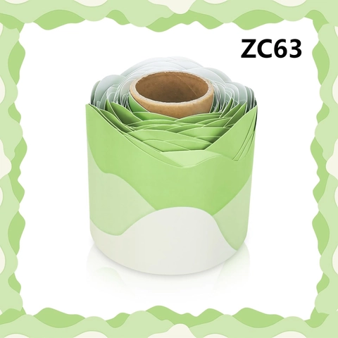 Pegatinas de Borde de Tablón de Anuncios de Onda Festoneada Verde Bordes de Tablón de Anuncios Autoadhesivos Decoraciones de Aula Suministros Escolares
