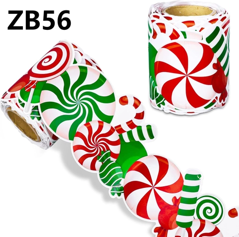Christmas Candy Peppermint Bulletin Board Borders Red Green Candy Cane Scalloped Self Adhesive Border Stickers Decor