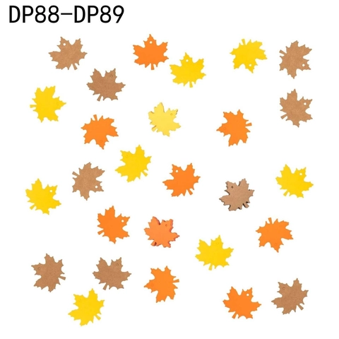 Thanksgiving Maple Leaf Kraft Paper Gift Tags With Hemp Rope DIY Blank Autumn Hanging Labels For Holiday Party Favor Baking Packaging Decor