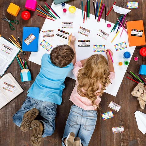 Motivations-Lochkarten Für Kinder Schüler Lehrer Klassenzimmer Belohnungen Bedruckte Kunstdruckpapier Kundenkarten