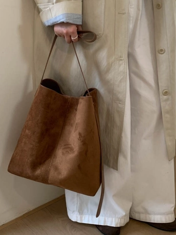 Vintage Wildleder Shopper Tasche Für Damen Großes Fassungsvermögen Mattierte Schultertasche Retro Leopardenmuster Handtasche Arbeit Reise