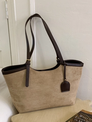 Damen Retro Matte PU-Leder Tragetasche Große Kapazität Minimalistische Umhängetasche Mit Verstellbarem Riemen Für Den Alltag