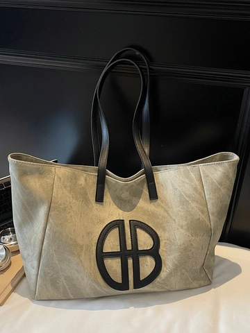 Damen Retro Tote-Tasche Mit Großer Kapazität Hochwertiges PU-Leder Marmor-Textur Umhängetasche Mode Casual Pendler Office Handtasche