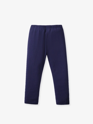 Girls Cotton Ribbed Leggings Toddler Kids High Elastic Slim Fit Basic Solid Color Autumn Knitted Long Pants Ruffle Hem