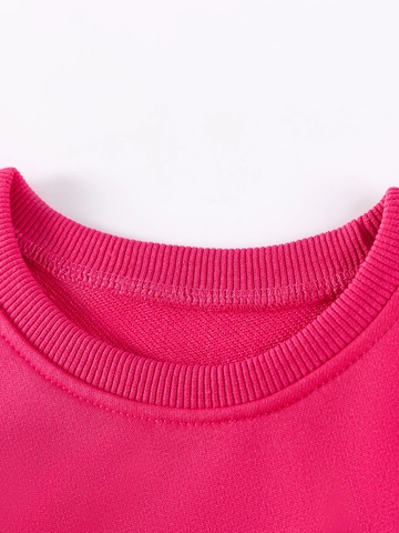 Kleine Mädchen Langarm Erdbeere Muster Kleidung Herbst Kinder Fuchsie Sweatshirt Und Erdbeere Druck Hose Applikation Tops