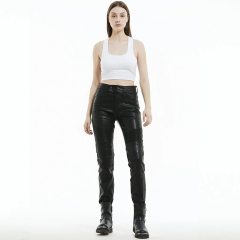Damen Motorradhose Fleece Gefüttert Wasserdicht Winddicht Mit Herausnehmbaren Schutzpolstern Plissee Stretch Design
