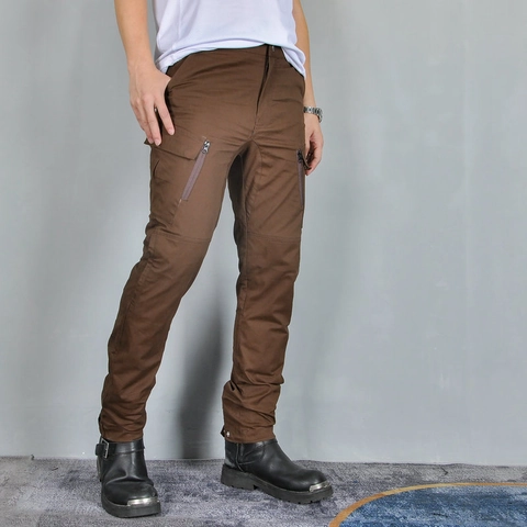 Motorradreithose Für Herren Damen Mit CE Zertifizierten Protektoren Baumwollmischung Atmungsaktive Taktische Cargo Motorradhose