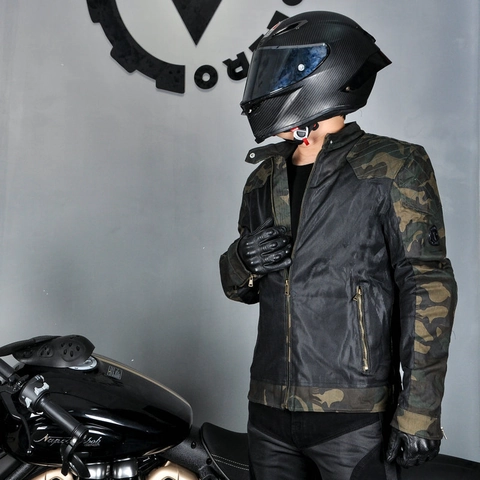 Giacca da Moto Estiva in Mesh Traspirante Con Protezioni CE Patchwork Mimetico Giacca da Ciclismo per Uomo Donna