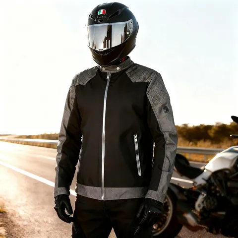 Volero Motorcycle Riding Jacket For Men Women Breathable Mesh Camouflage Grey Protective Gear Summer Moto Jacket Coat