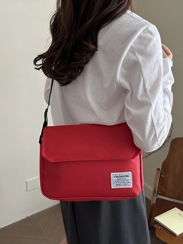 Mode Segeltuch Umhängetasche Für Damen Herren Minimalistische Messenger Bag Quadratische Schultertasche Mit Verstellbarem Gurt