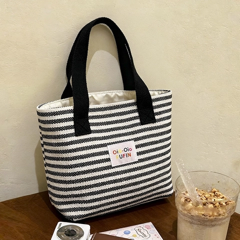 Damen Gestreifte Schultertasche Aus Echtem Leder Große Kapazität Lässige Tragetasche Mit Buchstaben Patch Für Tägliches Pendeln