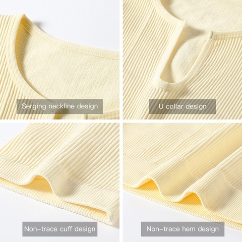 Conjunto de Yoga Sin Costuras Acanalado para Mujer Nylon Top Corto Manga Corta Pantalones Cortos Ciclista Cintura Alta