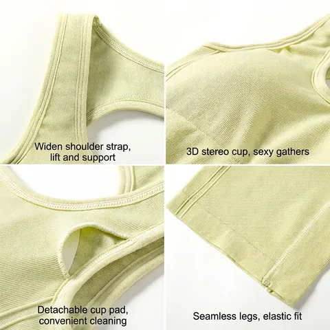 Body a Costine Senza Cuciture da Donna Schiena Scoperta Controllo Addominale Sportivo Yoga Jumpsuit Intero Modellante Sollevamento Glutei Fitness