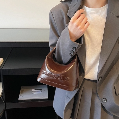 Borsa a Tracolla da Donna in Pelle PU di Moda Lusso Piccola Borsa Quadrata Goffrata Borsa a Spalla Versatile per il Pendolarismo Quotidiano
