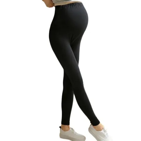 Hohe Taille Umstandshose Für Schwangere Frauen Denim Bauchstütze Skinny Hose Verstellbarer Bund Mode Schwangerschaft Leggings