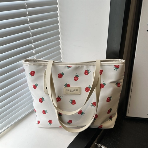 Borsa Tote da Donna di Grande Capacità con Stampa Leopardata in Tela Urban Casual Moda Borsa a Spalla per Pendolari Quotidiano