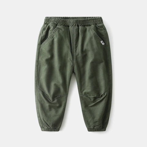 Toddler Boys Winter Warm Casual Pants Thick Fleece Lined Joggers Cotton Cargo Trousers Solid Color Kids Sweatpants
