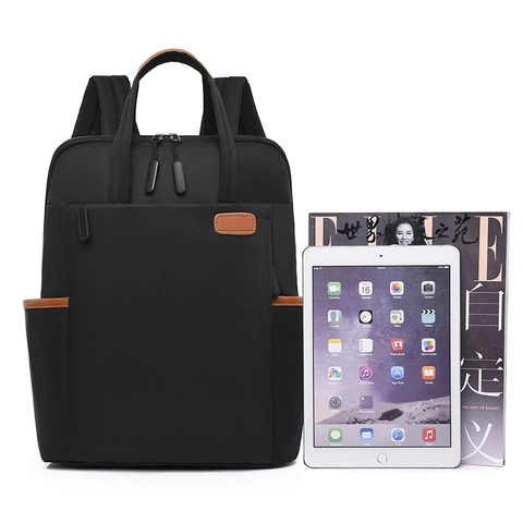 Zaino alla Moda in Tessuto Oxford Grande Capacità Borsa da Viaggio Multifunzionale Zaino per Laptop Resistente all'Acqua per Donna Studenti Daypack