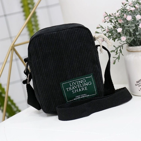 Women's Nylon Casual Crossbody Bag Solid Color Small Square Bag Shoulder Mobile Phone Bag For Travel Daily Shopping