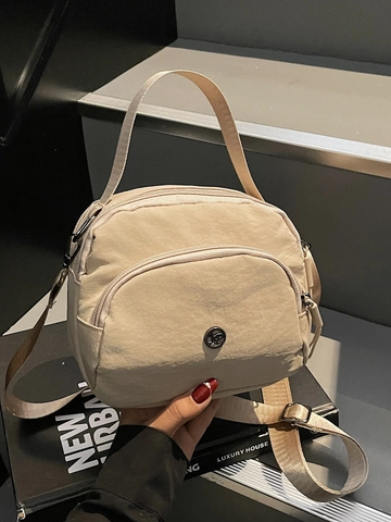 Lässige Segeltuch Schultertasche Für Damen Multi-Tasche Umhängetasche Wasserdichte Street Trend Handtasche Botentasche