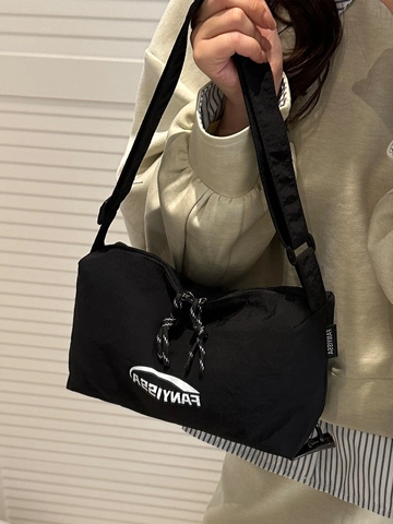 Borsa a Tracolla in Tessuto Oxford da Donna FANYISSA Leggera Impermeabile Casual Borsa a Spalla per Studente Universitaria Borsa da Petto Quotidiana