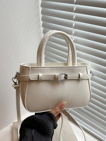 Bolso de Hombro Texturizado Minimalista de Nicho para Mujer Bolso Bandolera de Moda Pequeño Bolso de Mano Versátil Retro PU