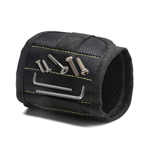 Magnetisches Armband Werkzeugtasche Mit 1680D Ballistisches Polyester Zum Halten Von Schrauben Nägeln Bolzen Bohrkronen Tragbarer Werkzeug-Organizer