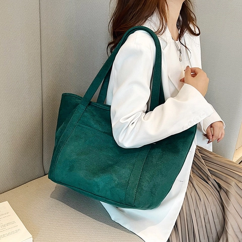 Nischendesign Mattierte PU Material Große Kapazität Schultertasche Minimalistischer Urbaner Stil Umhängetasche Tote Bag Damen Alltag