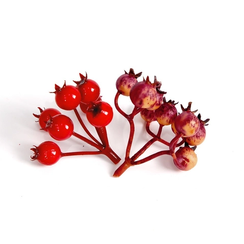 Artificial Christmas Berries Pomegranate Fruit Foam DIY Accessories For Christmas Tree Home Decoration Crafts