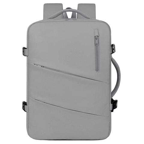 Zaino da Donna in Tessuto Oxford Impermeabile Grande Capacità Borsa per Laptop da Viaggio con Porta di Ricarica USB Funzionale