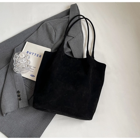 Bolso Tote de Cuero PU de Gran Capacidad Minimalista para Mujer Bolso de Hombro Retro Textura Mate Bolso de Mano Versátil Diario