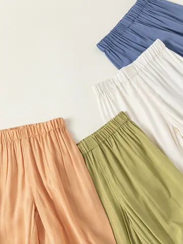 Kids Mosquito Pants Viscose Lightweight Breathable Lantern Pants For Toddler Boys Girls Casual Summer Solid Color Long Trousers